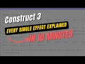 Every single effect explained in Construct 3 in 10 minutes DOWNLOAD