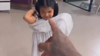 Isabella extraño mucho a papá 🥹