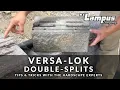 Versa-Lok Double-Split - Hardscaping Tips Tricks