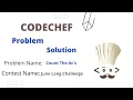 Codechef Count the Acs June Long Challenge Codechef Solution Problem C