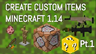 Easily Create ANY Custom Item PT1 Minecraft 1 16 Data Pack Tutorial