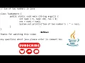 Write A Program Add of Two Numbers Sum of two numbers - Java Tutorial CP Hub