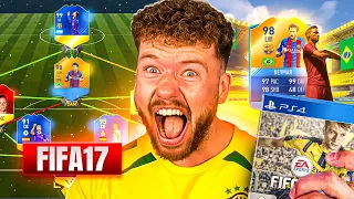 ICH SPIELE FIFA 17 ULTIMATE TEAM🤩 RETRO FUT DRAFT BATTLE & PACK OPENING🔥