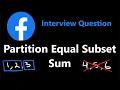 Partition Equal Subset Sum - Dynamic Programming