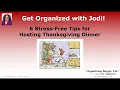 6 Stress-Free Tips for Hosting Thanksgiving Dinner