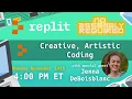Artistic Creative Coding w Jenna deBoisblanc