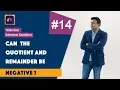 Can the quotient and remainder be Negative quotient and remainder Java Tutorials ABC