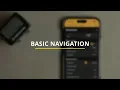 Basic Navigation SG Timer GO
