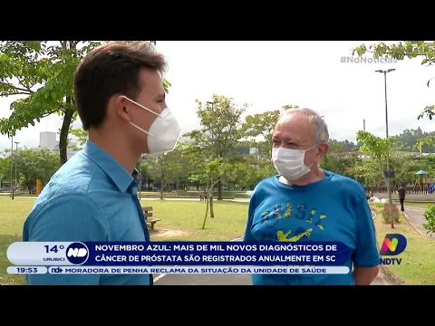 Novembro azul: mais de mil novos diagnósticos de câncer de próstata são registrados anualmente em SC