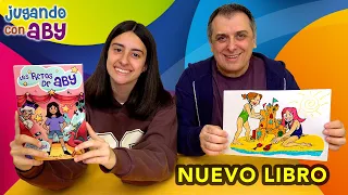 Me coloreo a mi misma en mi NUEVO LIBRO:  Los retos de Aby.