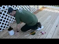 How to Stain a Deck SHERWIN-WILLIAMS Super Deck 1st Coat