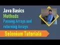 6C Java Basics for Selenium - Methods