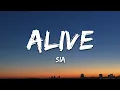 Download Lagu Sia - Alive (Lyrics)