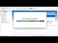 Create Bootstrap Style Button in Java Swing Custom UI Design