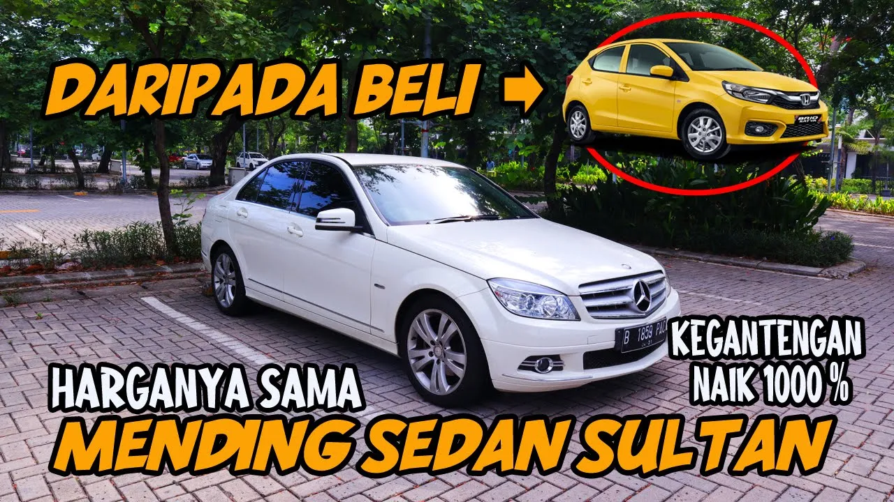 Mobil Anak Muda murah abis auto ganteng (mercedes benz c180 2002)