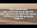 bukti - Virgoun (lirik)