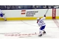 Subban fires a rocket from center ice past Korpisalo
