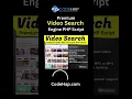 Premium Search Engine PHP Script