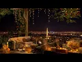 Romantic Paris Apartment Ambience 🕯️ | 4k Smooth Piano Jazz Music 🎹 | Relax and Unwind