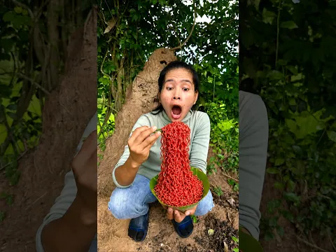 Survival Skills: SMART idea and Useful with Special noodles Simple #survival #bushcraft #Outdoors