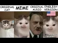 Lagu German Cat Original vs Meme Vs Original audio☠️ Vs English version🦅