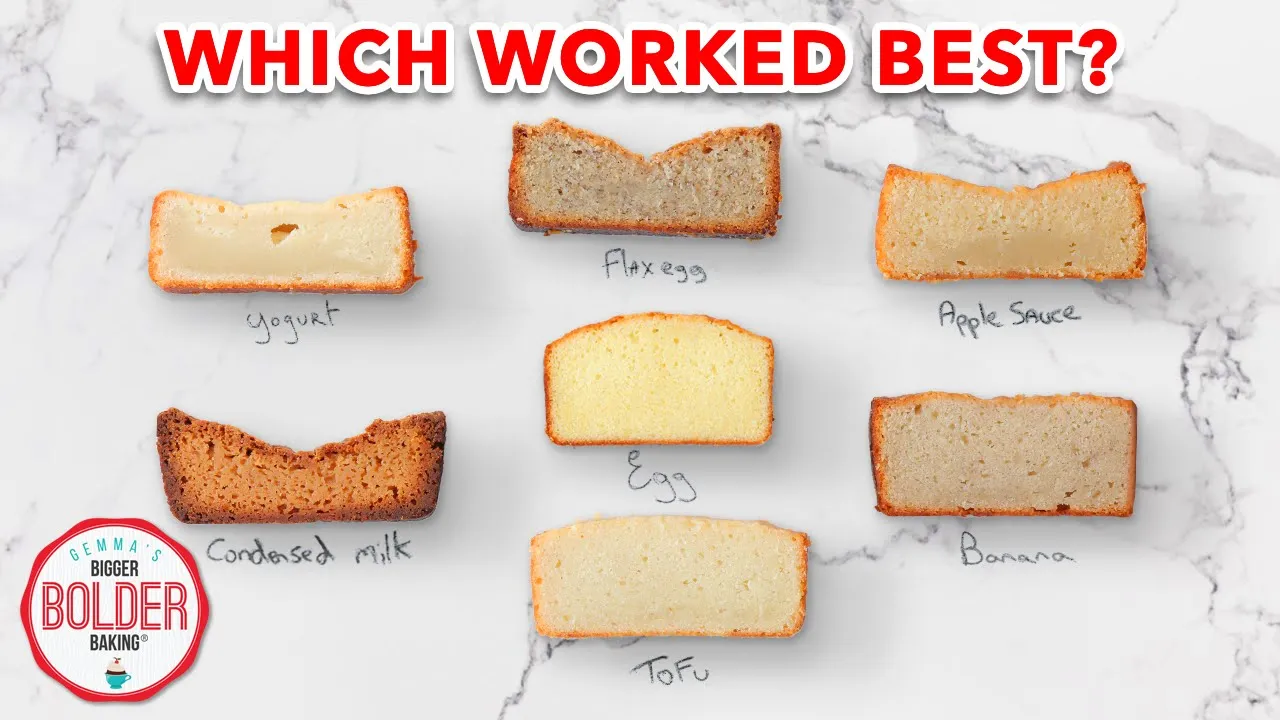 Which Egg Substitute Made the Best Cake?   Gemmas Test Kitchen