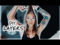 Cut Your Own Long Layers at Home DIY