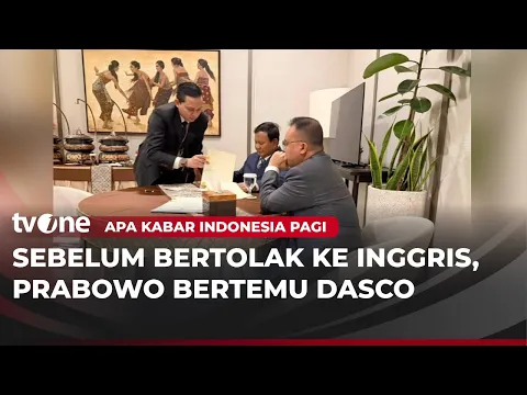 Prabowo Temui Dasco di Halim Jelang Terbang ke Inggris