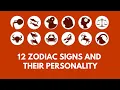 12 Zodiac Signs Dates and Personality Traits