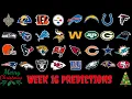 2023 WEEK 16 NFL PREDICTIONS