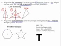 Line and Point Symmetry