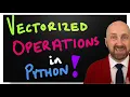 Vectorized Operations in Python - Introductory Tutorial on the Semantics of Numpy-style Operators