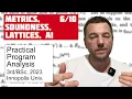 PPA Ingredients of Program Analysis program analysis crash course