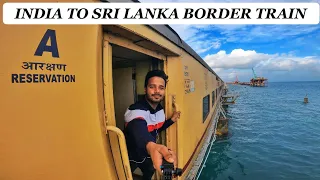 world s most dangerous train journey pamban bridge by boat mail express