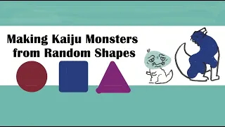 Kaijune Random Shape Kaiju Monsters