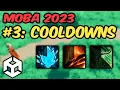 Making A MOBA Character in 2023 - ABILITY COOLDOWNS Unity 2023 Tutorial