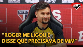 ARTUR REVELA LIGAÇÃO DE ROGER MACHADO E CELEBRA CHEGADA AO SÃO PAULO: 'SOU PRIVILEGIADO'