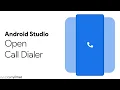 Android Studio - Open Call Dialer