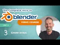 Blender Beginner Tutorial - Create Arrays