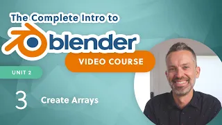 Blender Beginner Tutorial - Create Arrays