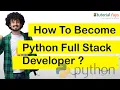 How to become Python Full Stack Developer Python Full Stack Developer Development Course Kolkata