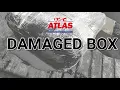 Damaged box and Repacking - Atlas Shippers International Inc