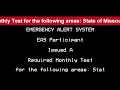 EAS Mock Required Monthly Test