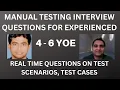Manual Testing Interview Experience Manual Testing Mock Interview 4 YOE