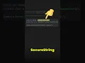 SecureString in C is not secure