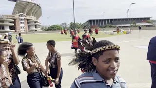 swati women dance zulu king coronation 