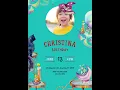kids Birt ay Invitation kids Editable invitation Kids Birt ay Invitation Template Printable