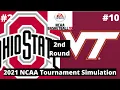 #2 Ohio State vs #10 Virginia Tech - NCAA Basketball 10 Simulation!