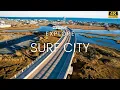 Explore the coastal views of Surf City NC captured in 4k