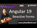 Reactive Forms in Angular 19 Forms in Angular Angular 19 Tutorials in Hindi
